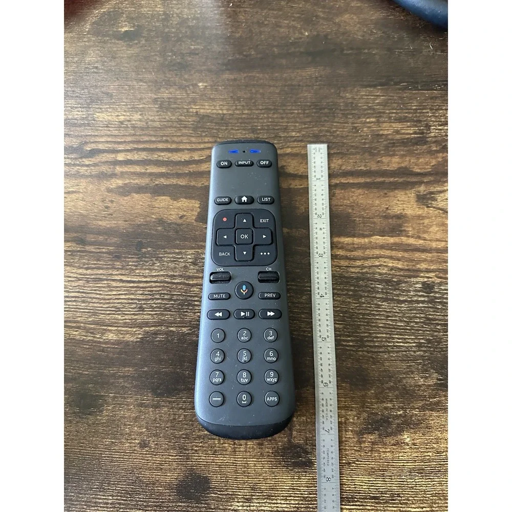 Google TV Voice Remote OEM Smart TV Streaming Replacement w/ Mic Black Works